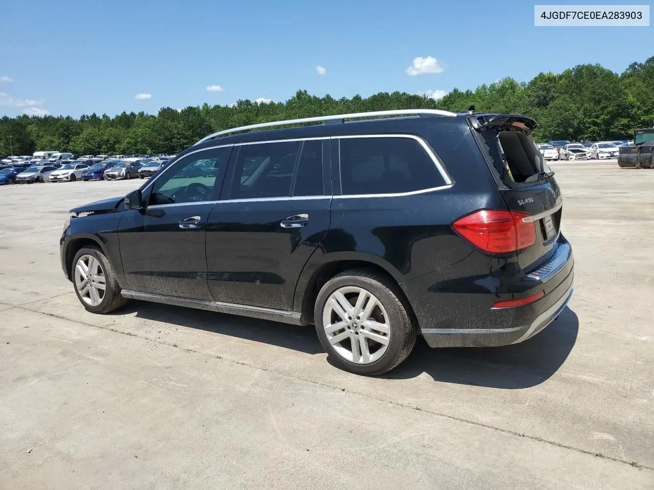 2014 Mercedes-Benz Gl 450 4Matic VIN: 4JGDF7CE0EA283903 Lot: 61611605