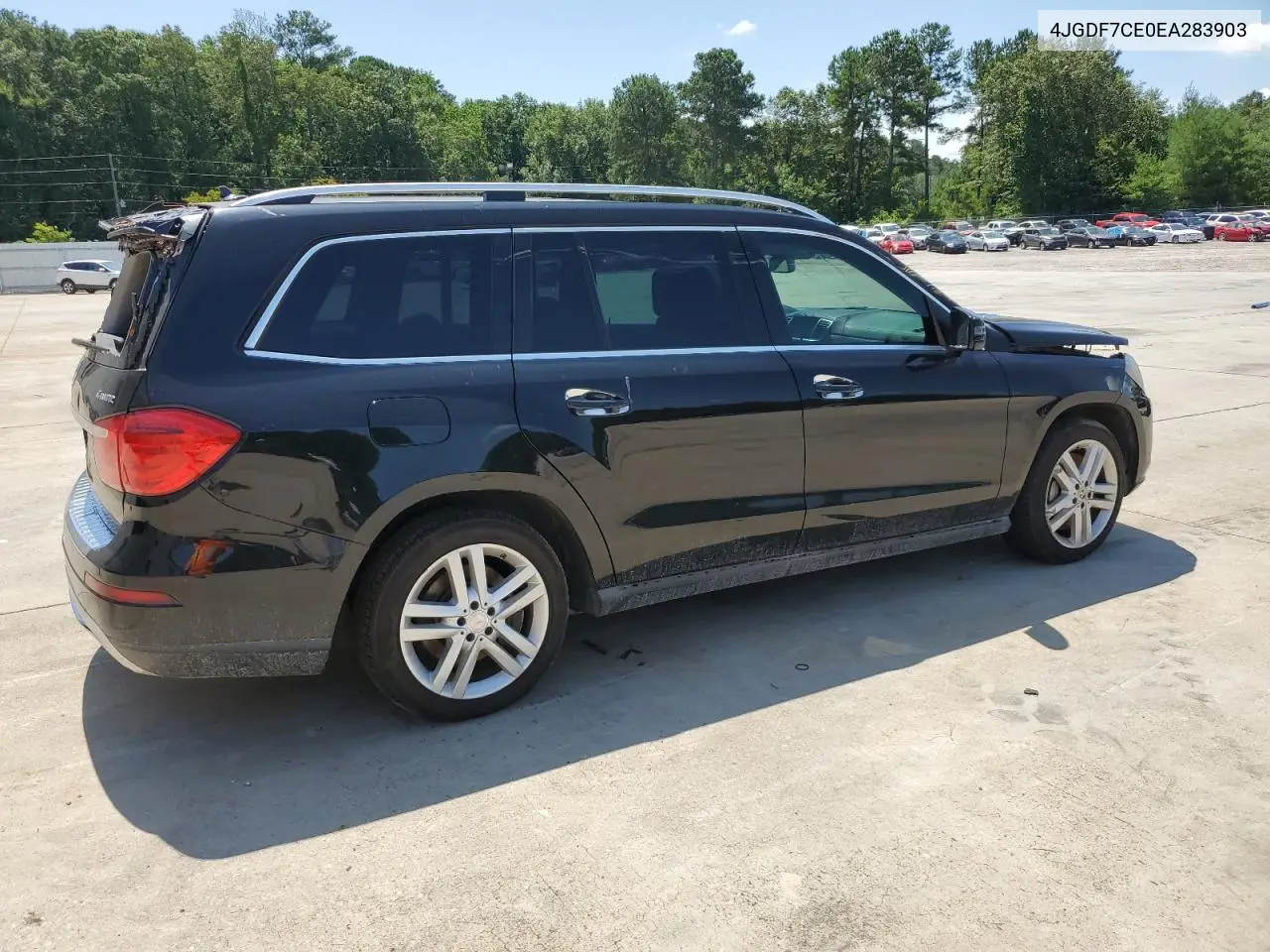 2014 Mercedes-Benz Gl 450 4Matic VIN: 4JGDF7CE0EA283903 Lot: 61611605