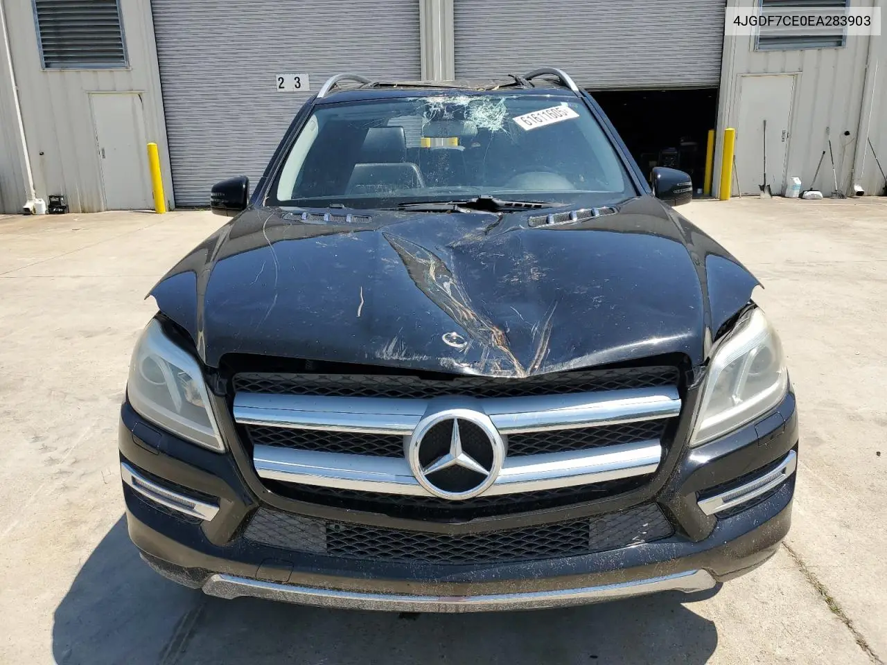 2014 Mercedes-Benz Gl 450 4Matic VIN: 4JGDF7CE0EA283903 Lot: 61611605