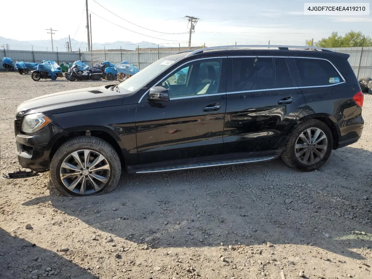 2014 Mercedes-Benz Gl 450 4Matic VIN: 4JGDF7CE4EA419210 Lot: 61794925