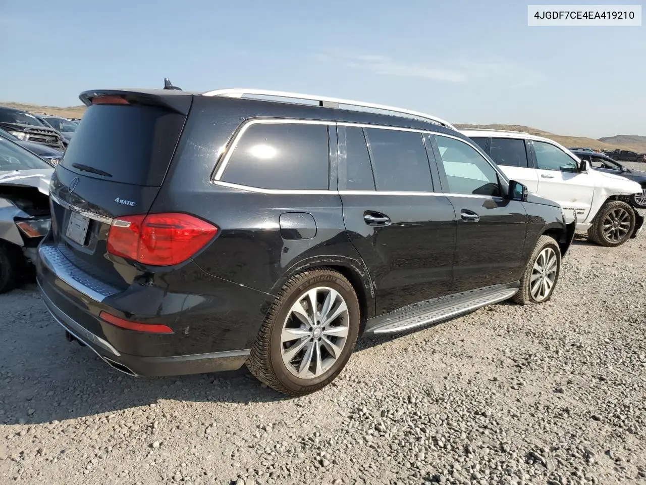 2014 Mercedes-Benz Gl 450 4Matic VIN: 4JGDF7CE4EA419210 Lot: 61794925