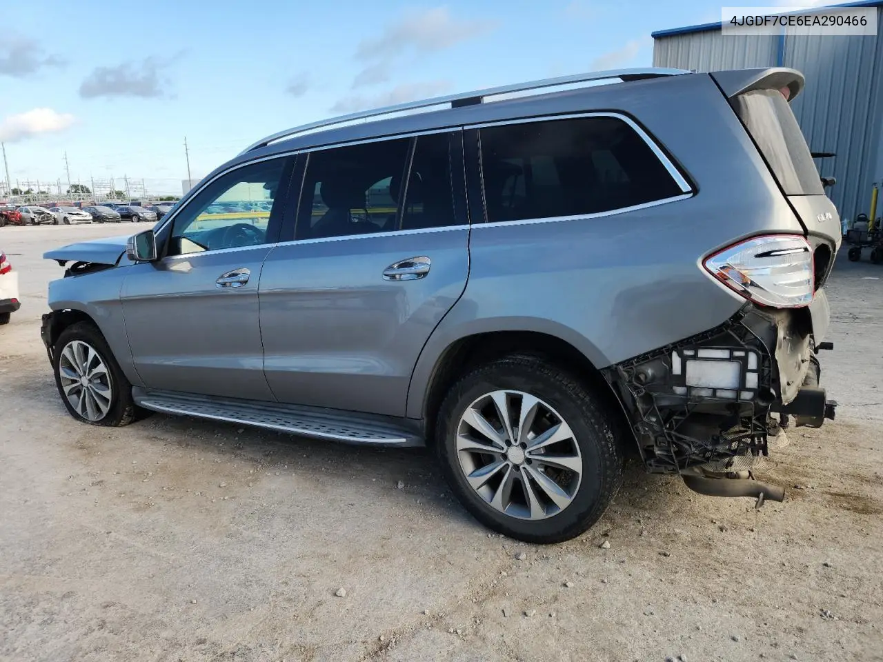 2014 Mercedes-Benz Gl 450 4Matic VIN: 4JGDF7CE6EA290466 Lot: 61823645