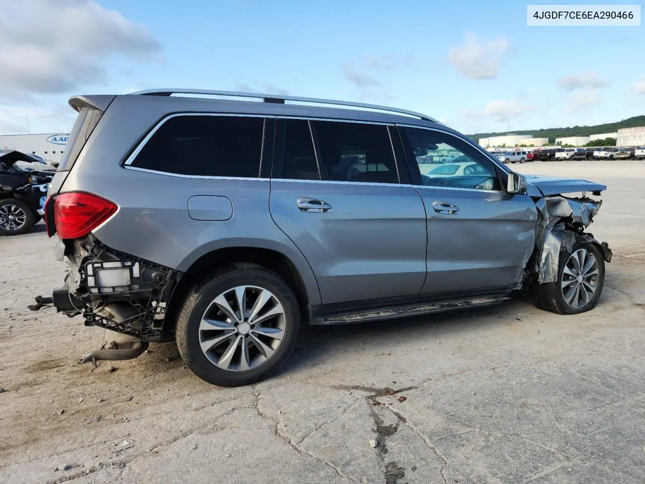2014 Mercedes-Benz Gl 450 4Matic VIN: 4JGDF7CE6EA290466 Lot: 61823645
