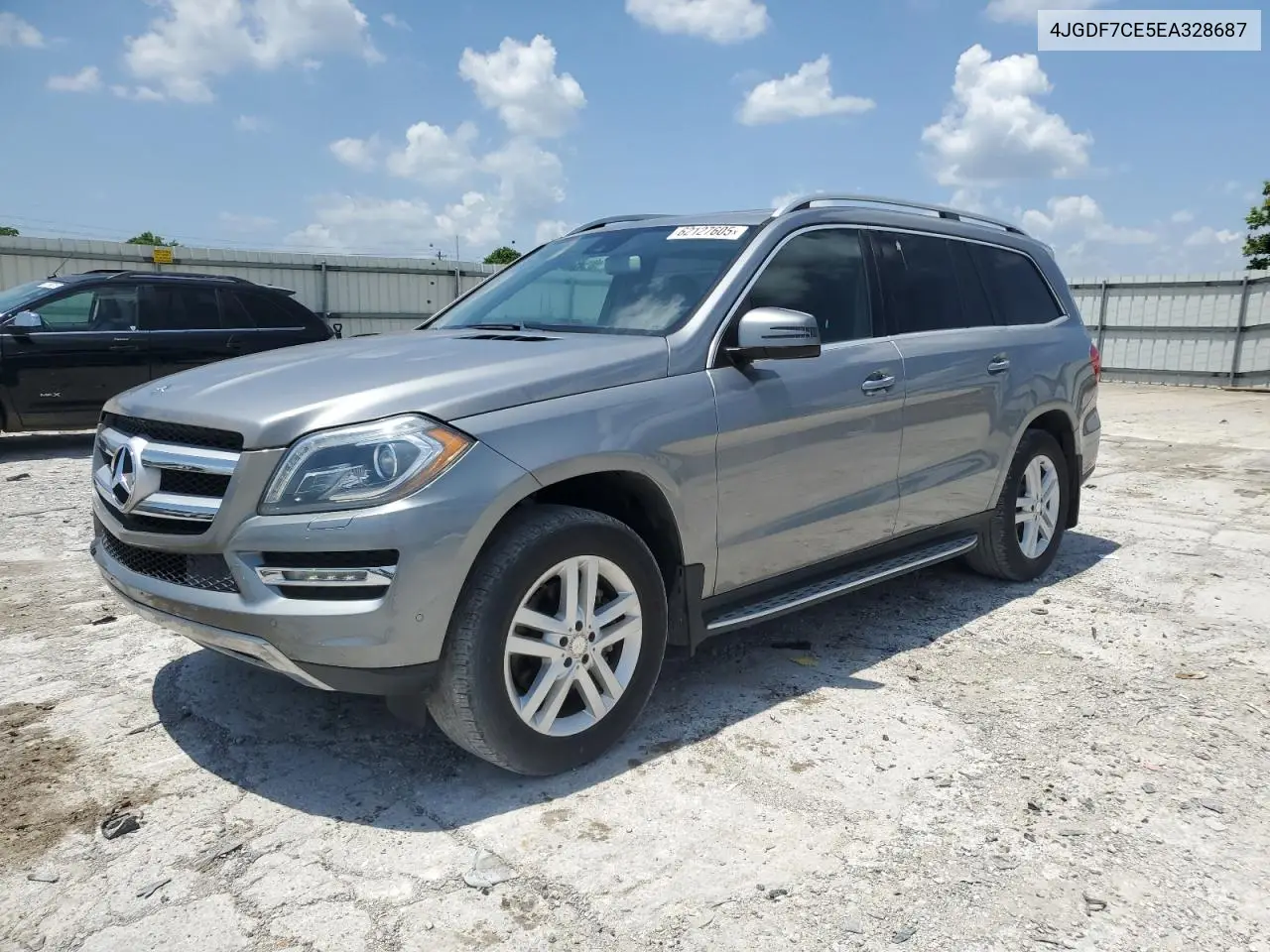 2014 Mercedes-Benz Gl 450 4Matic VIN: 4JGDF7CE5EA328687 Lot: 62127605