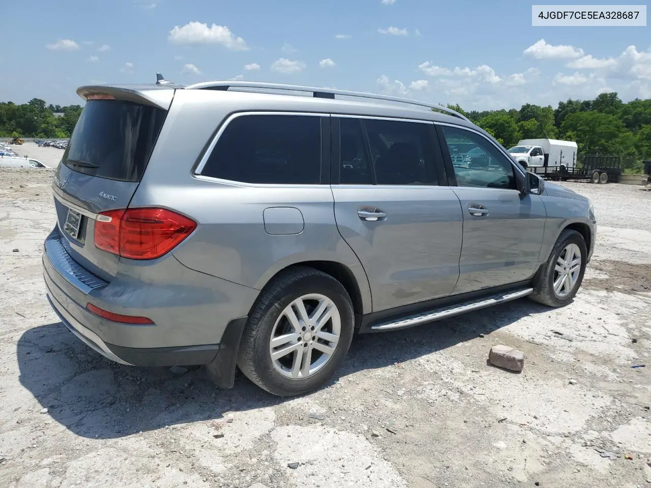 2014 Mercedes-Benz Gl 450 4Matic VIN: 4JGDF7CE5EA328687 Lot: 62127605