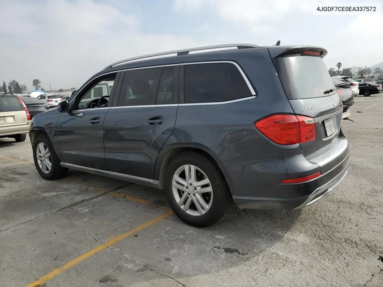 2014 Mercedes-Benz Gl 450 4Matic VIN: 4JGDF7CE0EA337572 Lot: 62232995
