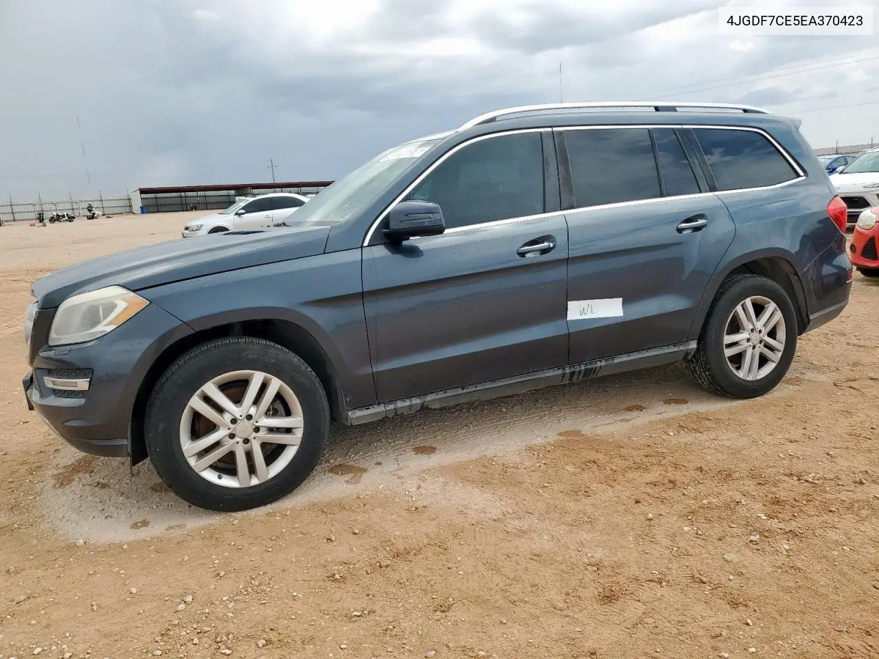 2014 Mercedes-Benz Gl 450 4Matic VIN: 4JGDF7CE5EA370423 Lot: 62301905