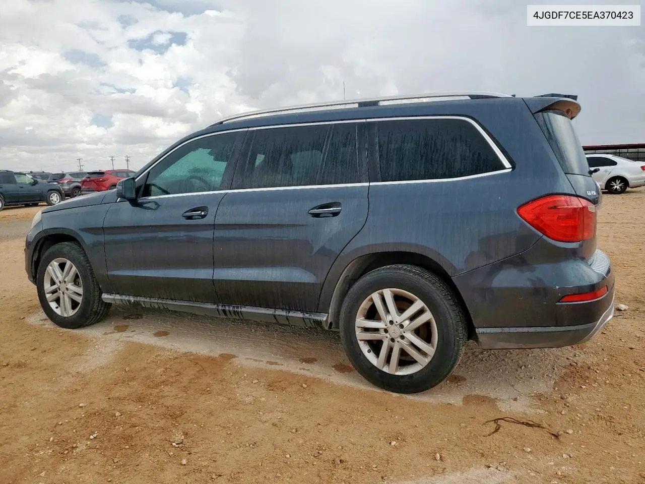 2014 Mercedes-Benz Gl 450 4Matic VIN: 4JGDF7CE5EA370423 Lot: 62301905