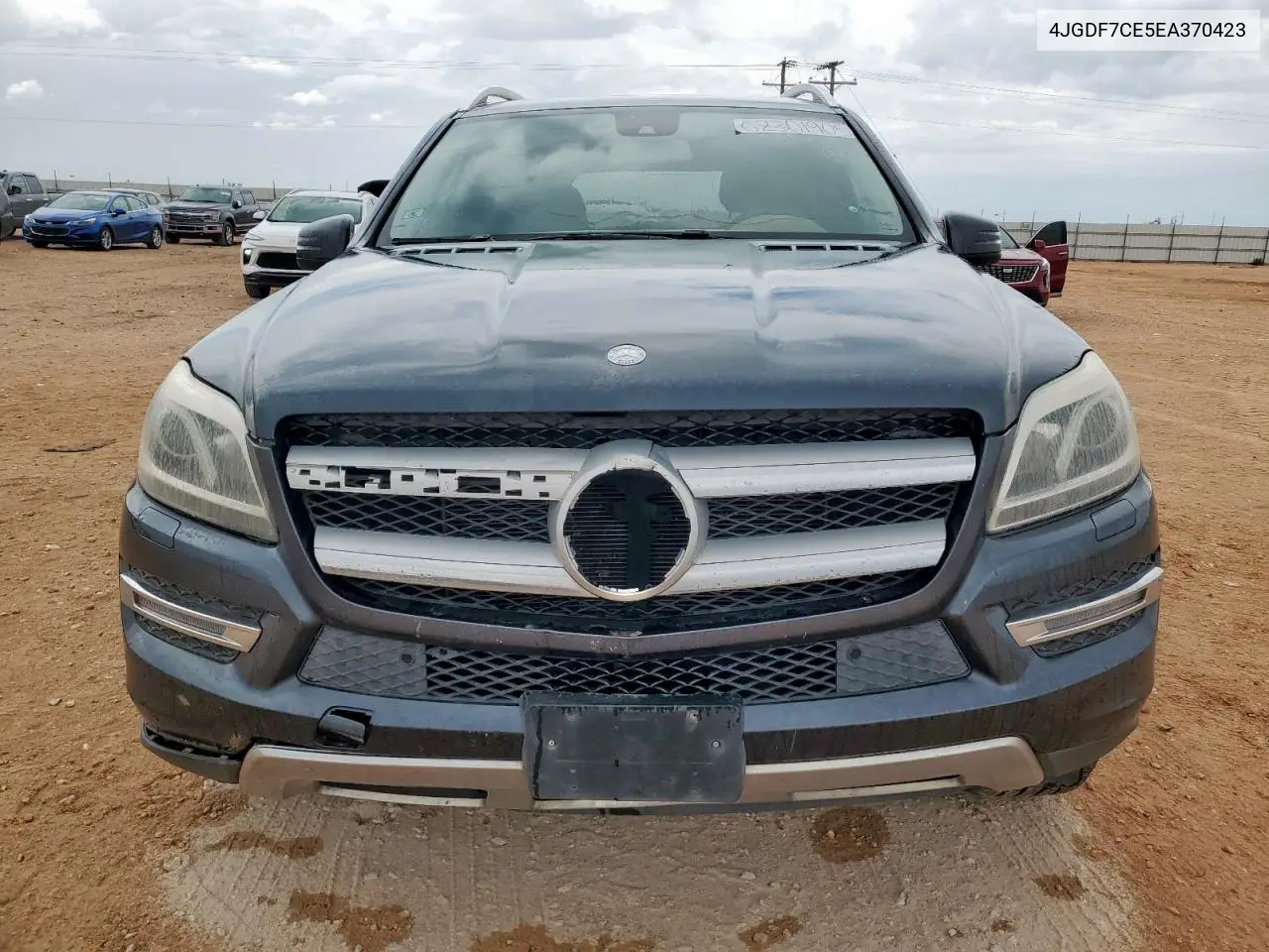 2014 Mercedes-Benz Gl 450 4Matic VIN: 4JGDF7CE5EA370423 Lot: 62301905