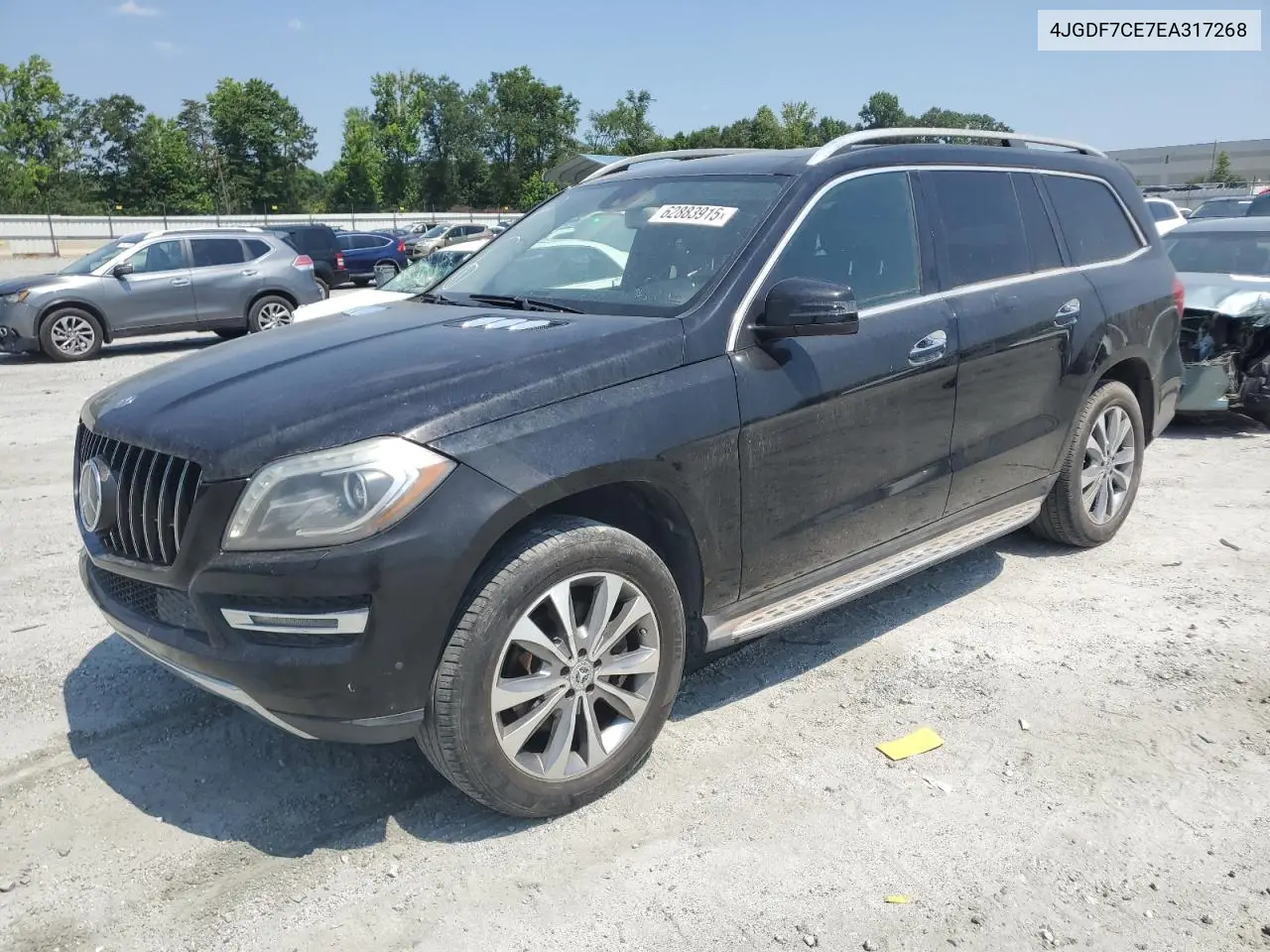 2014 Mercedes-Benz Gl 450 4Matic VIN: 4JGDF7CE7EA317268 Lot: 62883915