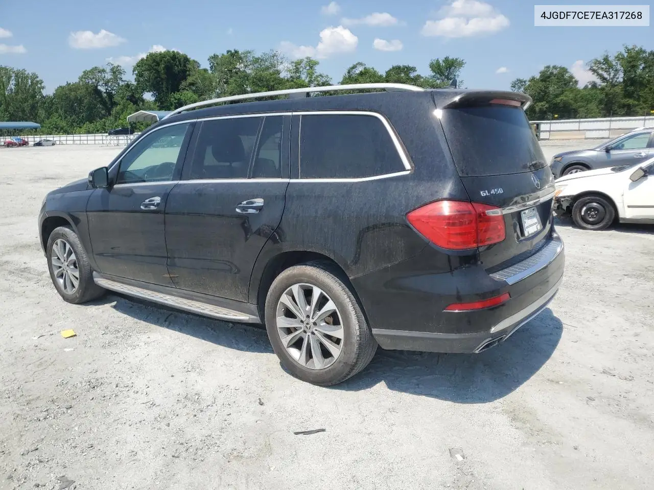 2014 Mercedes-Benz Gl 450 4Matic VIN: 4JGDF7CE7EA317268 Lot: 62883915