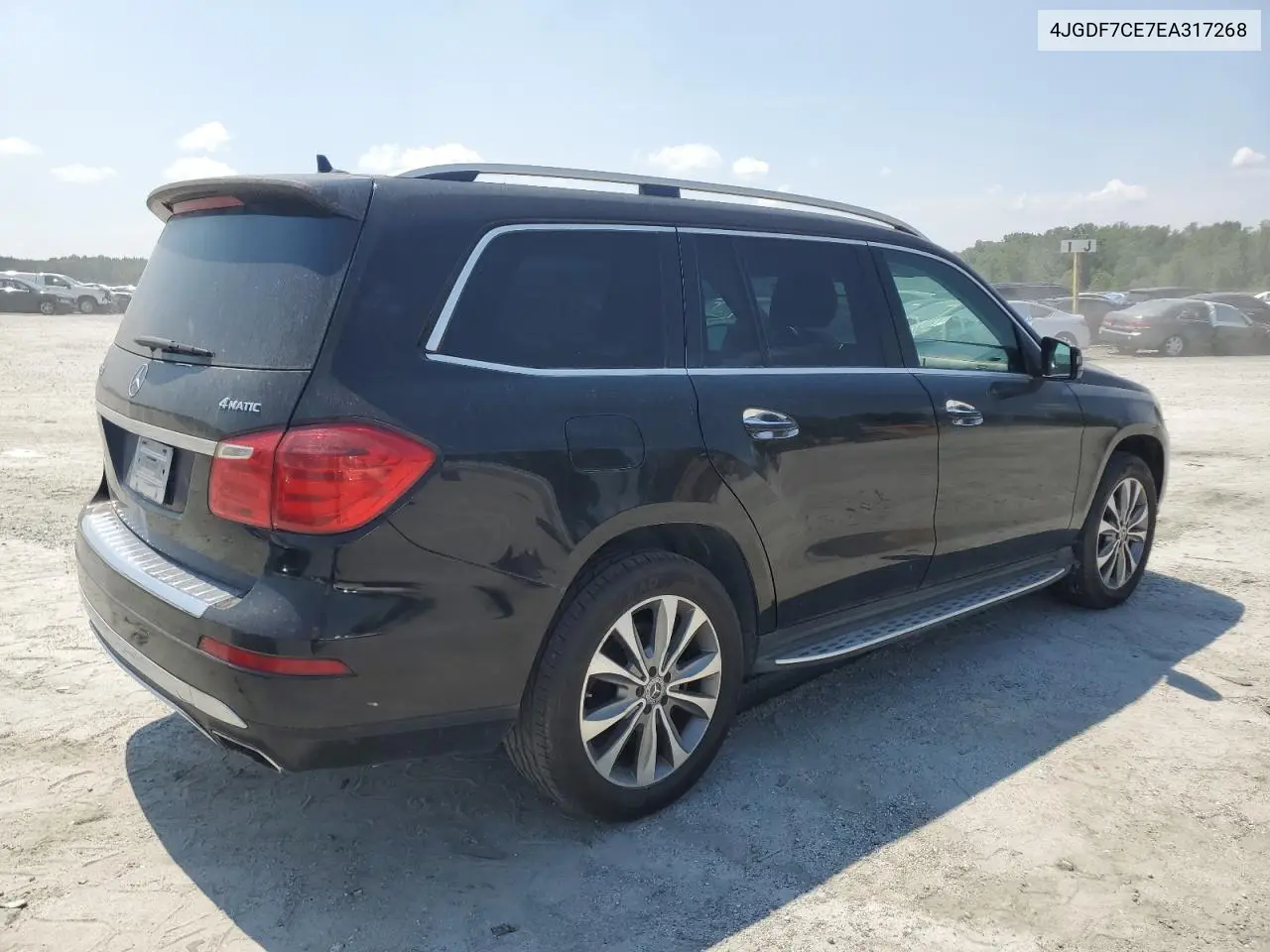 2014 Mercedes-Benz Gl 450 4Matic VIN: 4JGDF7CE7EA317268 Lot: 62883915