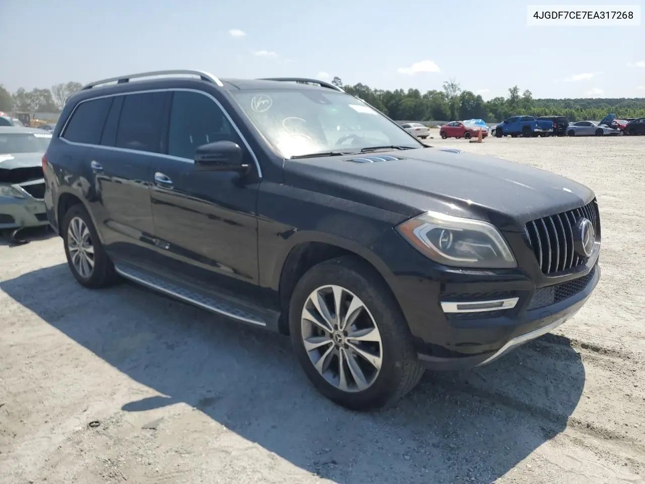 2014 Mercedes-Benz Gl 450 4Matic VIN: 4JGDF7CE7EA317268 Lot: 62883915