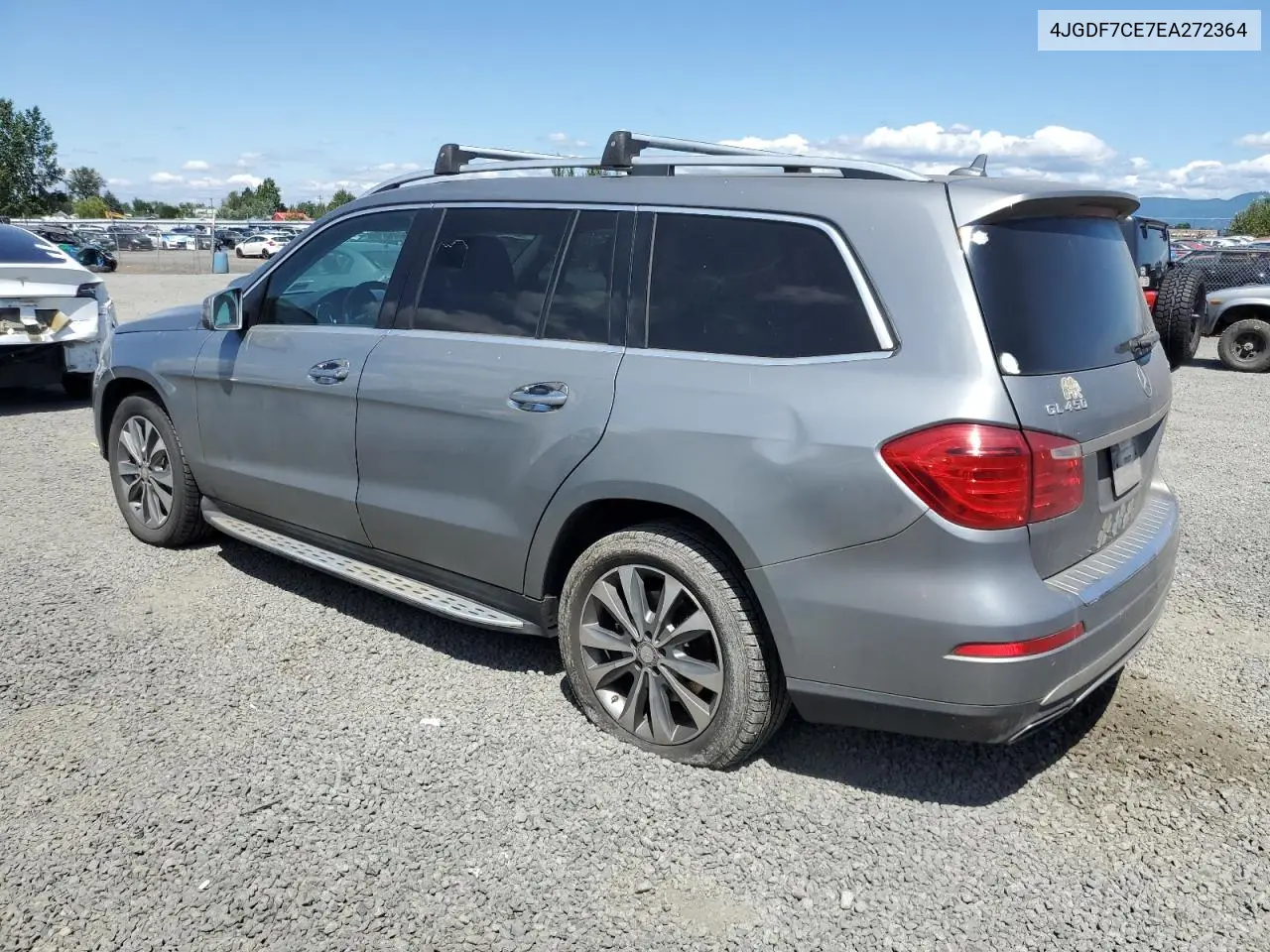 2014 Mercedes-Benz Gl 450 4Matic VIN: 4JGDF7CE7EA272364 Lot: 62952615