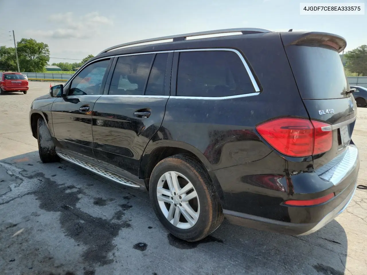2014 Mercedes-Benz Gl 450 4Matic VIN: 4JGDF7CE8EA333575 Lot: 62966655