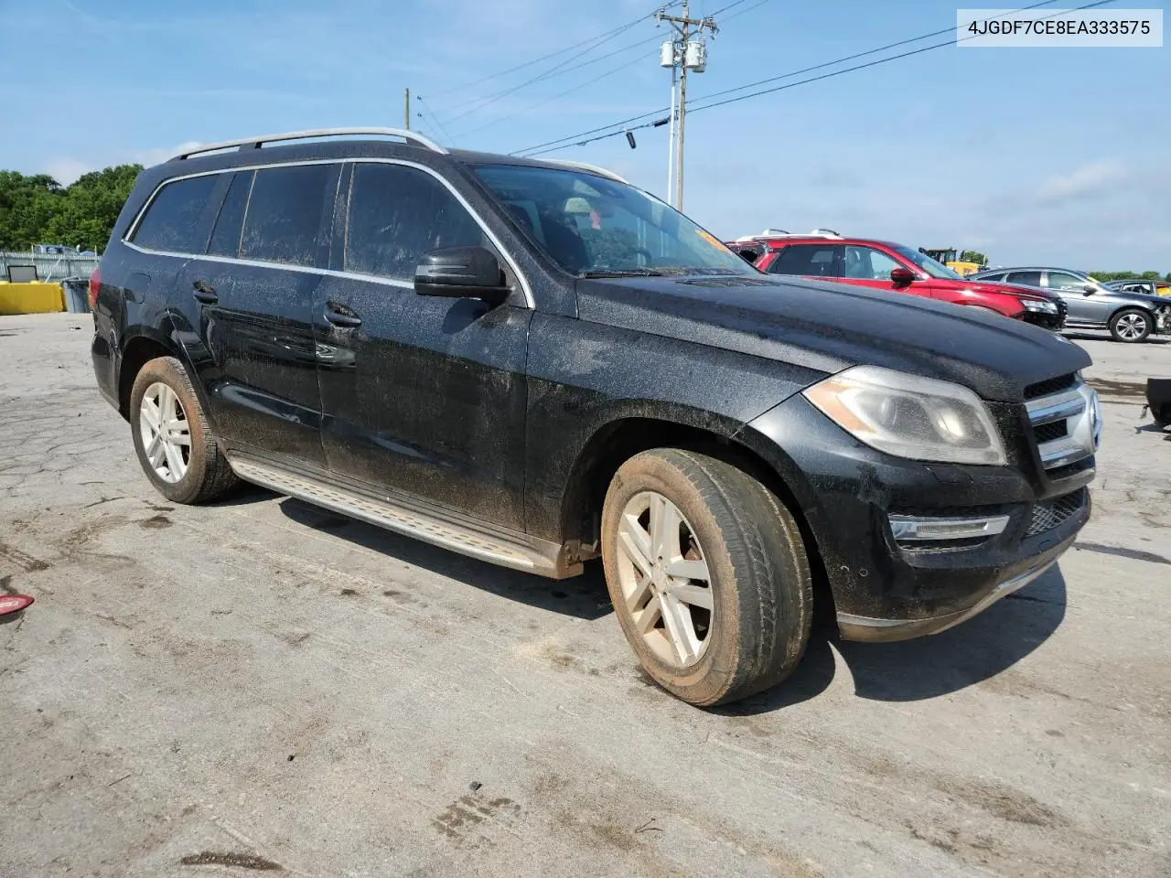 2014 Mercedes-Benz Gl 450 4Matic VIN: 4JGDF7CE8EA333575 Lot: 62966655