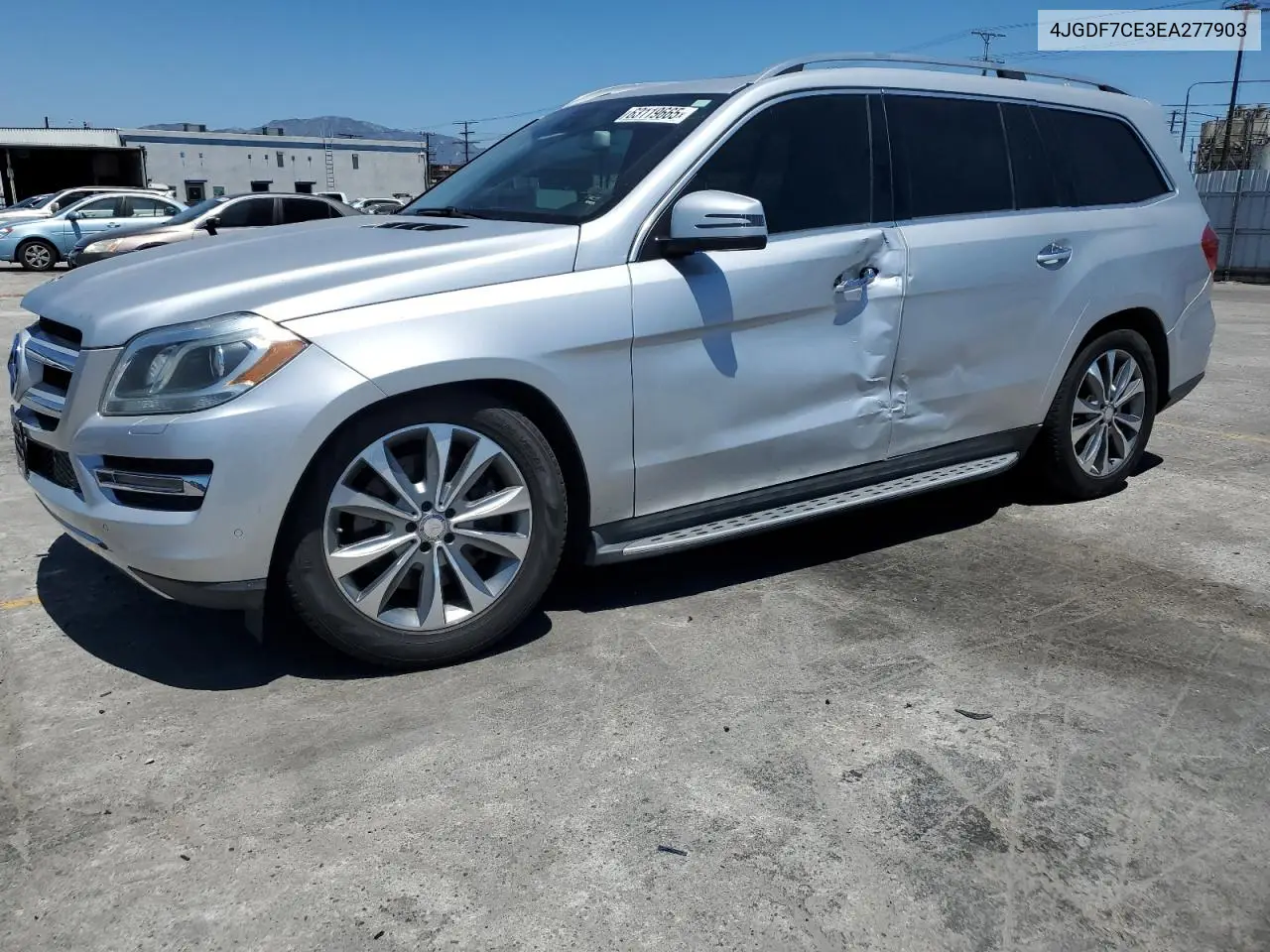 2014 Mercedes-Benz Gl 450 4Matic VIN: 4JGDF7CE3EA277903 Lot: 63119665