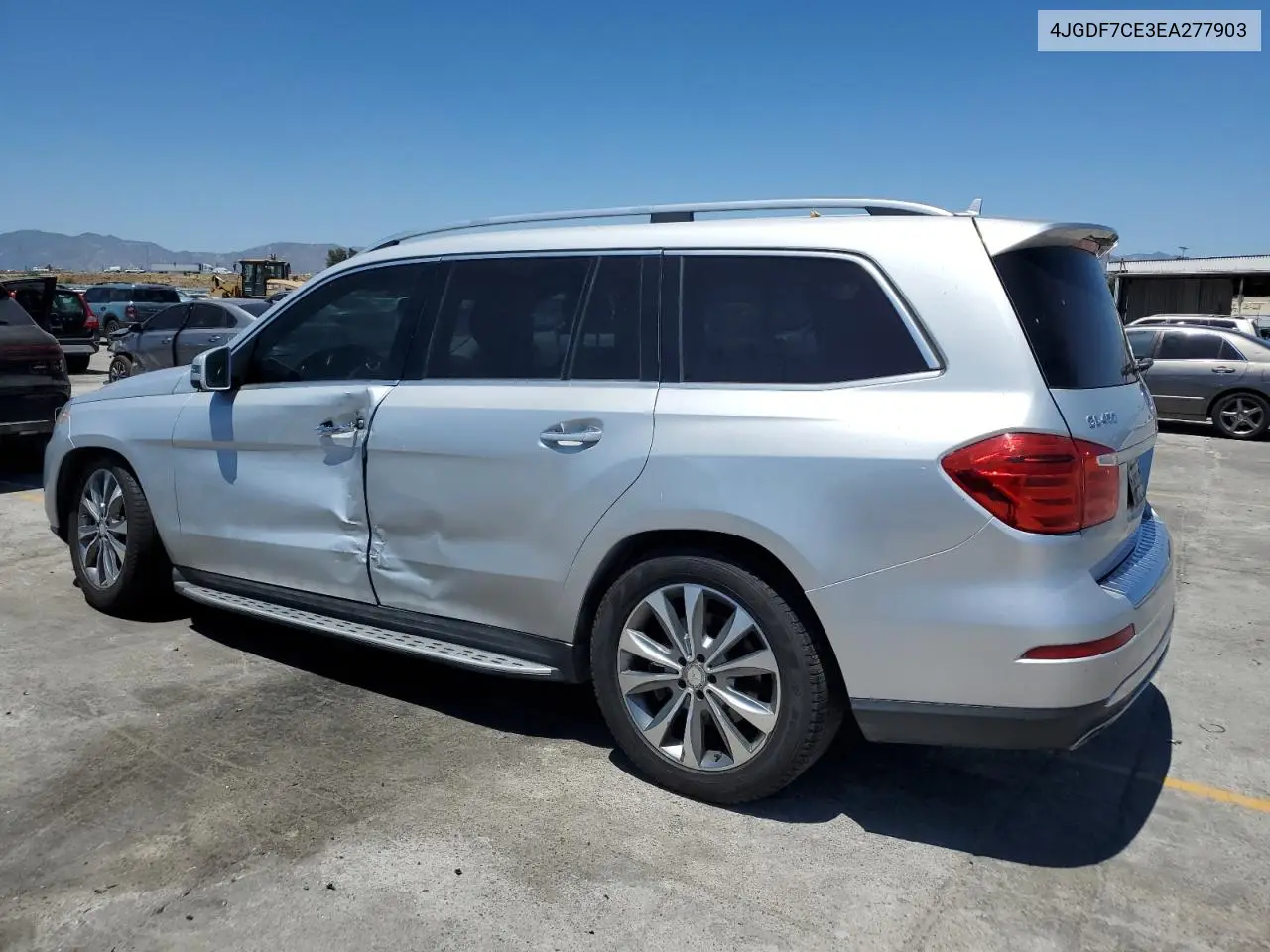 2014 Mercedes-Benz Gl 450 4Matic VIN: 4JGDF7CE3EA277903 Lot: 63119665