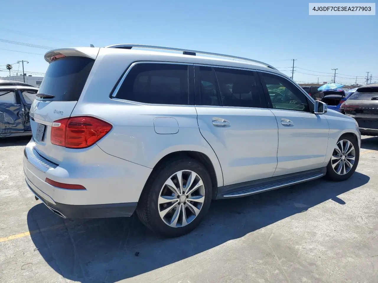 2014 Mercedes-Benz Gl 450 4Matic VIN: 4JGDF7CE3EA277903 Lot: 63119665