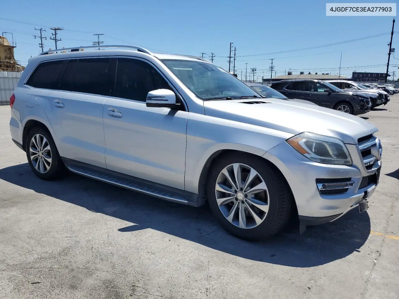2014 Mercedes-Benz Gl 450 4Matic VIN: 4JGDF7CE3EA277903 Lot: 63119665