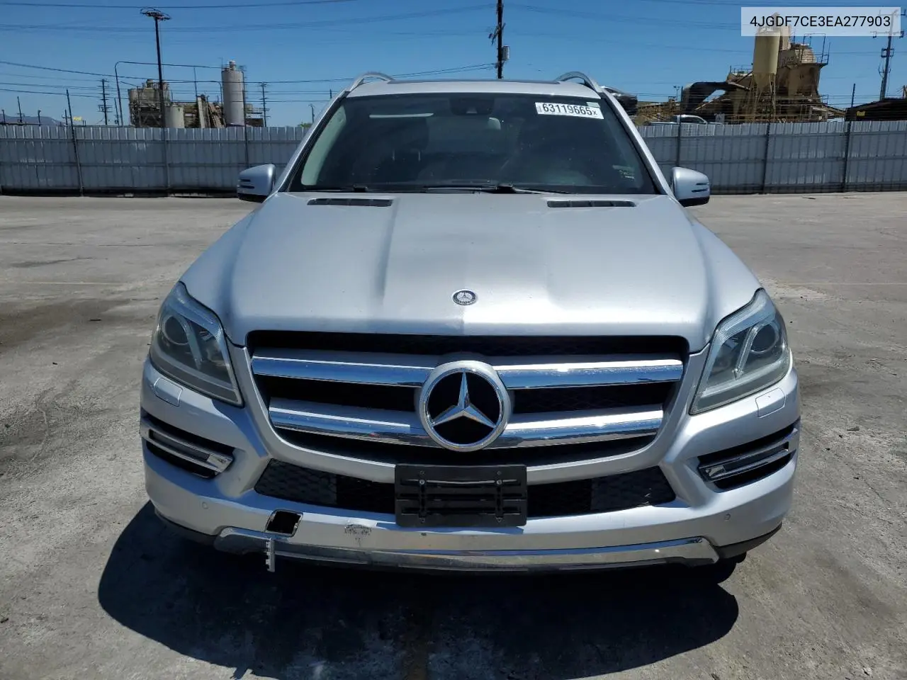 2014 Mercedes-Benz Gl 450 4Matic VIN: 4JGDF7CE3EA277903 Lot: 63119665