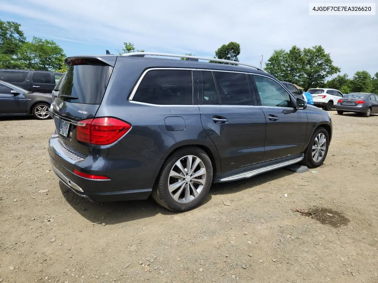 2014 Mercedes-Benz Gl 450 4Matic VIN: 4JGDF7CE7EA326620 Lot: 64610705