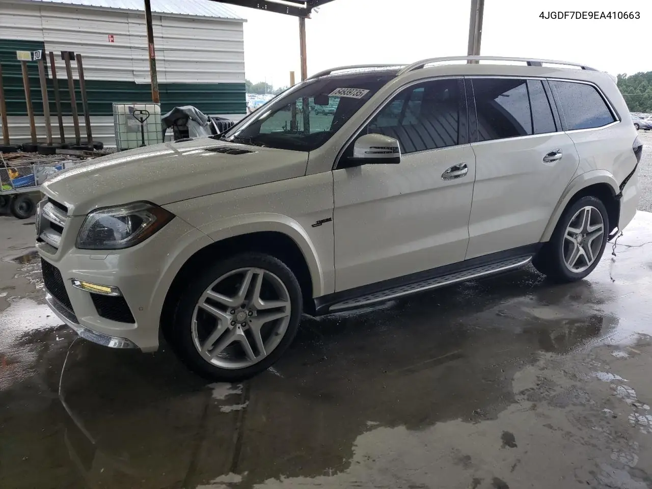 2014 Mercedes-Benz Gl 550 4Matic VIN: 4JGDF7DE9EA410663 Lot: 64939735
