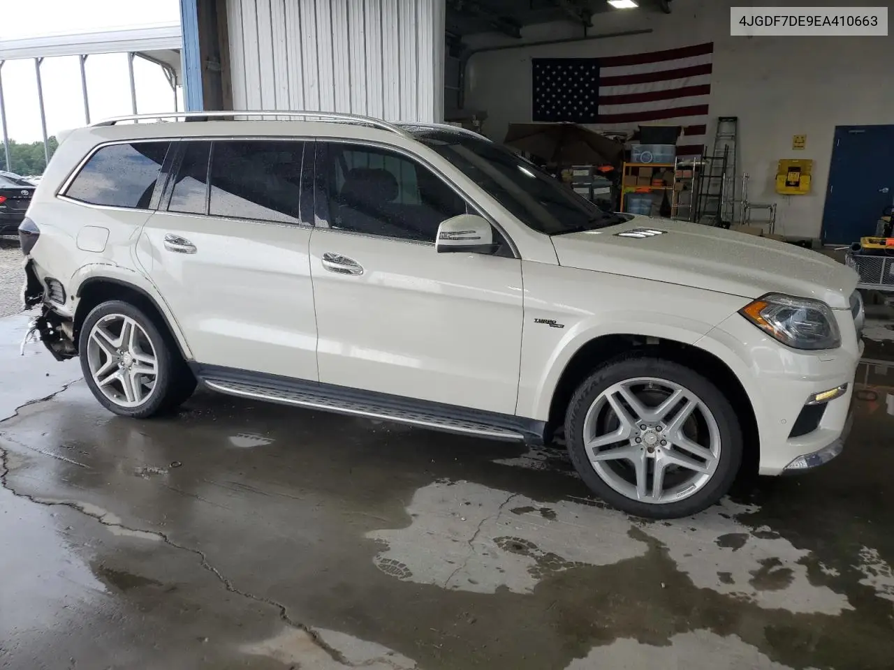 2014 Mercedes-Benz Gl 550 4Matic VIN: 4JGDF7DE9EA410663 Lot: 64939735