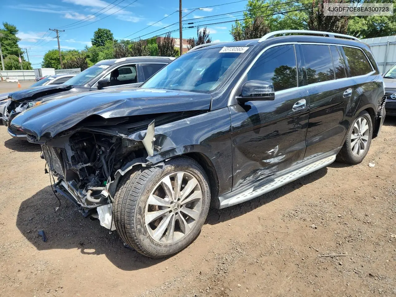 2014 Mercedes-Benz Gl 450 4Matic VIN: 4JGDF7CE8EA300723 Lot: 65130565