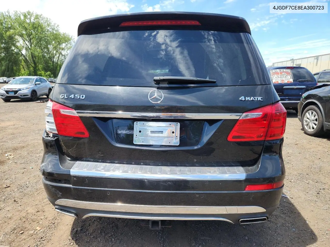 2014 Mercedes-Benz Gl 450 4Matic VIN: 4JGDF7CE8EA300723 Lot: 65130565