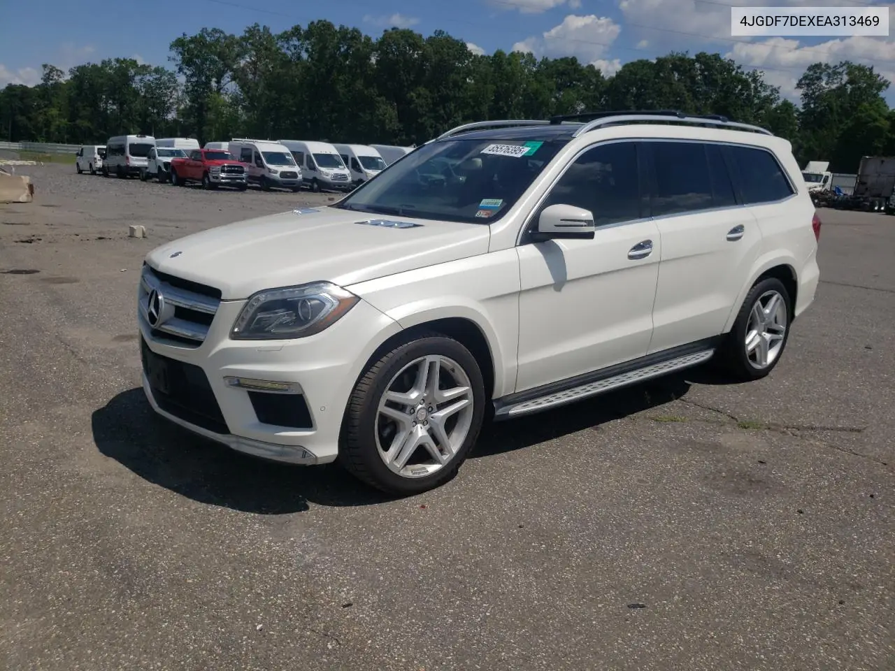 2014 Mercedes-Benz Gl 550 4Matic VIN: 4JGDF7DEXEA313469 Lot: 65576395