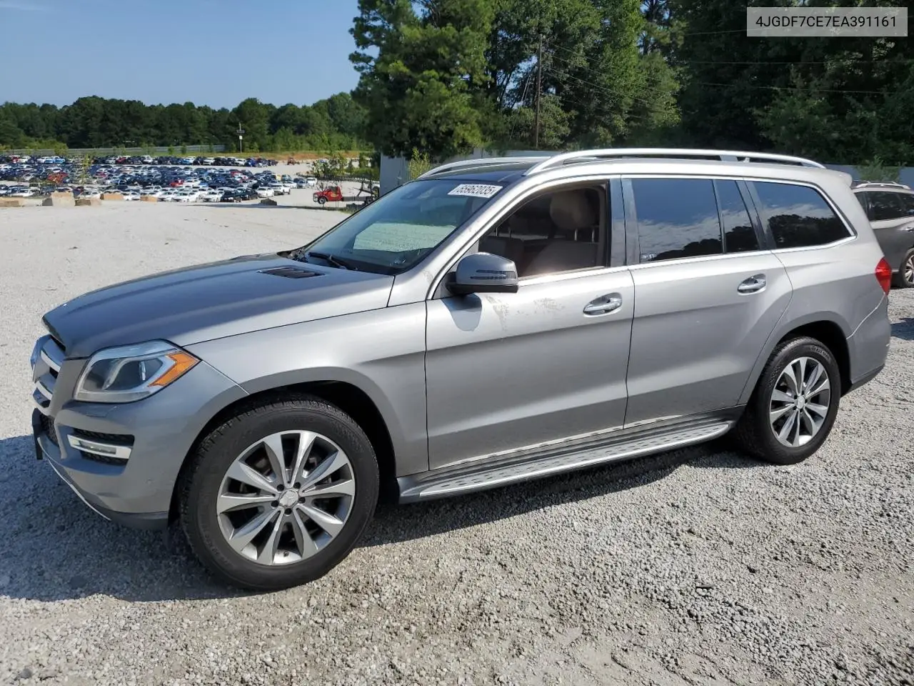 2014 Mercedes-Benz Gl 450 4Matic VIN: 4JGDF7CE7EA391161 Lot: 65962035