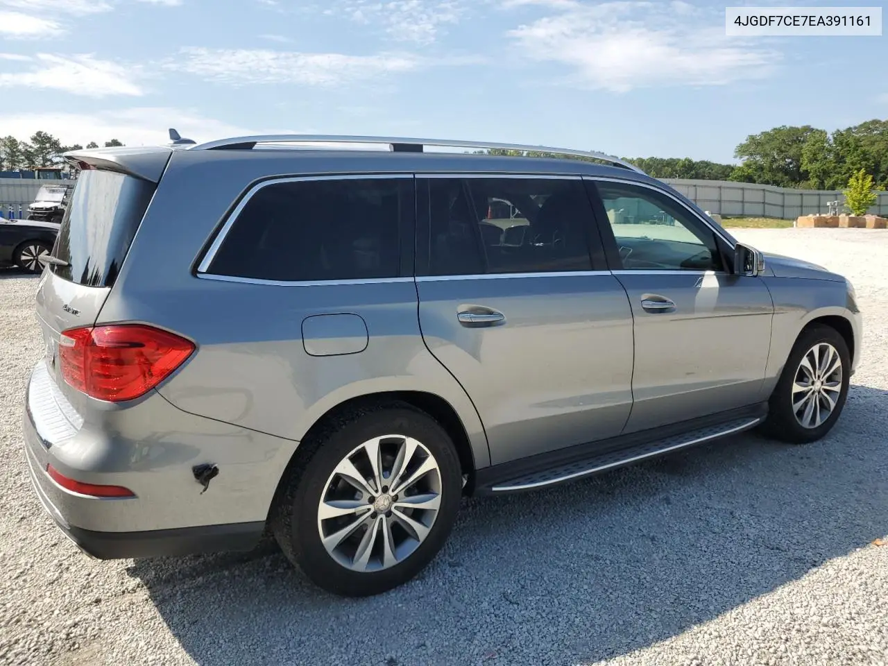 2014 Mercedes-Benz Gl 450 4Matic VIN: 4JGDF7CE7EA391161 Lot: 65962035