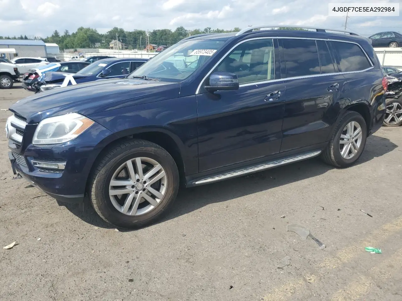 2014 Mercedes-Benz Gl 450 4Matic VIN: 4JGDF7CE5EA292984 Lot: 65973405