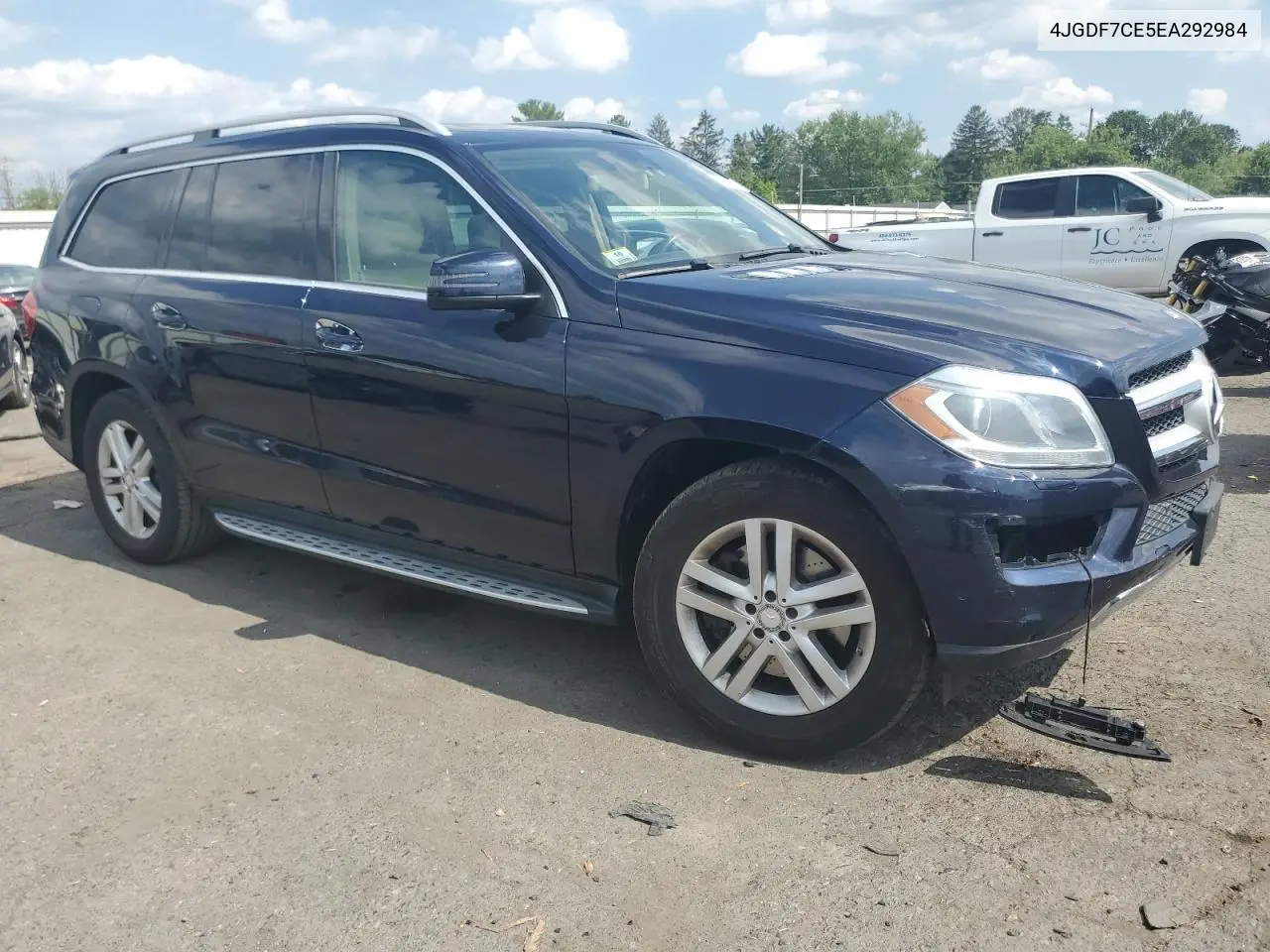 2014 Mercedes-Benz Gl 450 4Matic VIN: 4JGDF7CE5EA292984 Lot: 65973405