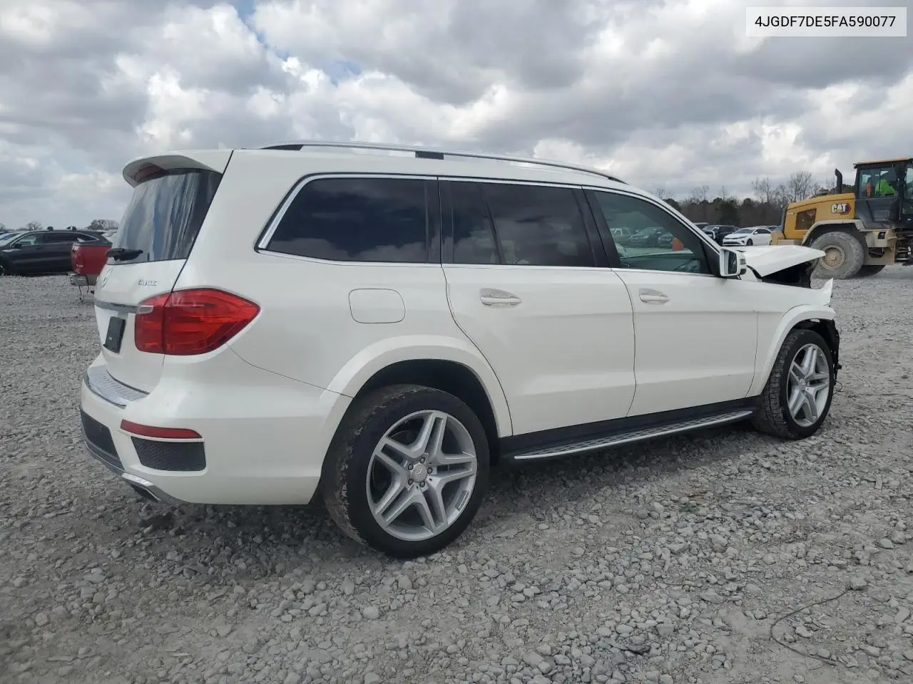 2015 Mercedes-Benz Gl 550 4Matic VIN: 4JGDF7DE5FA590077 Lot: 48305325