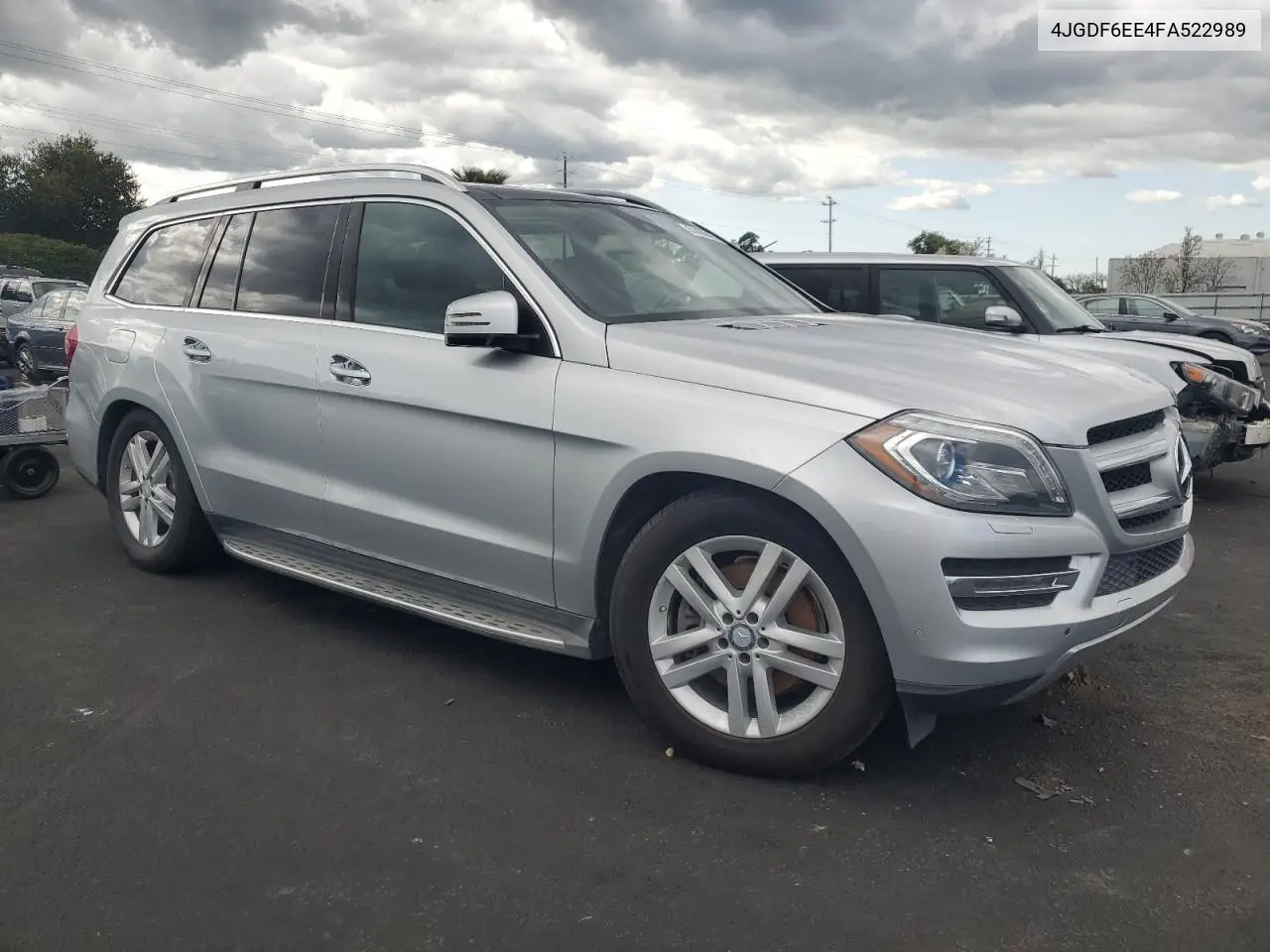 2015 Mercedes-Benz Gl 450 4Matic VIN: 4JGDF6EE4FA522989 Lot: 51430495