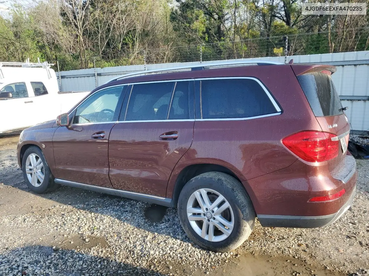 2015 Mercedes-Benz Gl 450 4Matic VIN: 4JGDF6EEXFA470235 Lot: 51500935