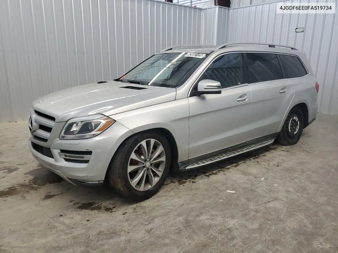 2015 Mercedes-Benz Gl 450 4Matic VIN: 4JGDF6EE0FA519734 Lot: 52083125