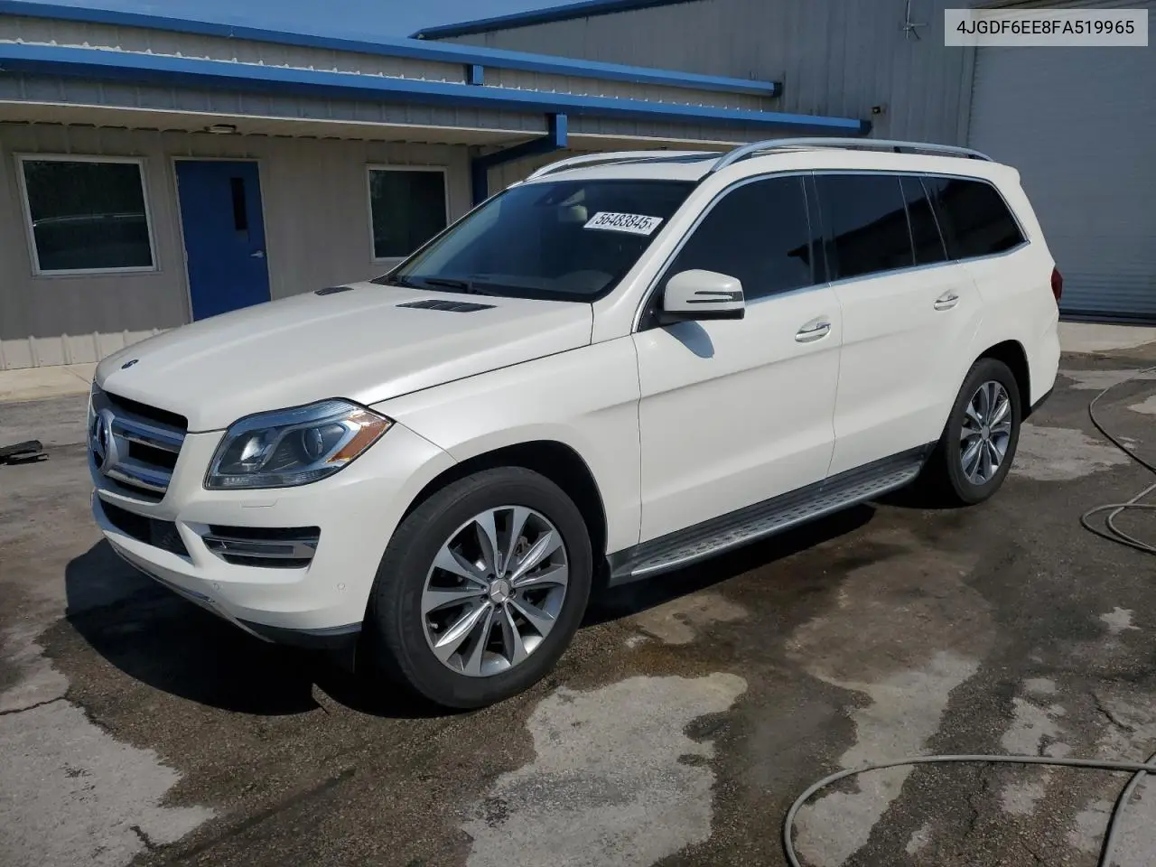 2015 Mercedes-Benz Gl 450 4Matic VIN: 4JGDF6EE8FA519965 Lot: 56483845
