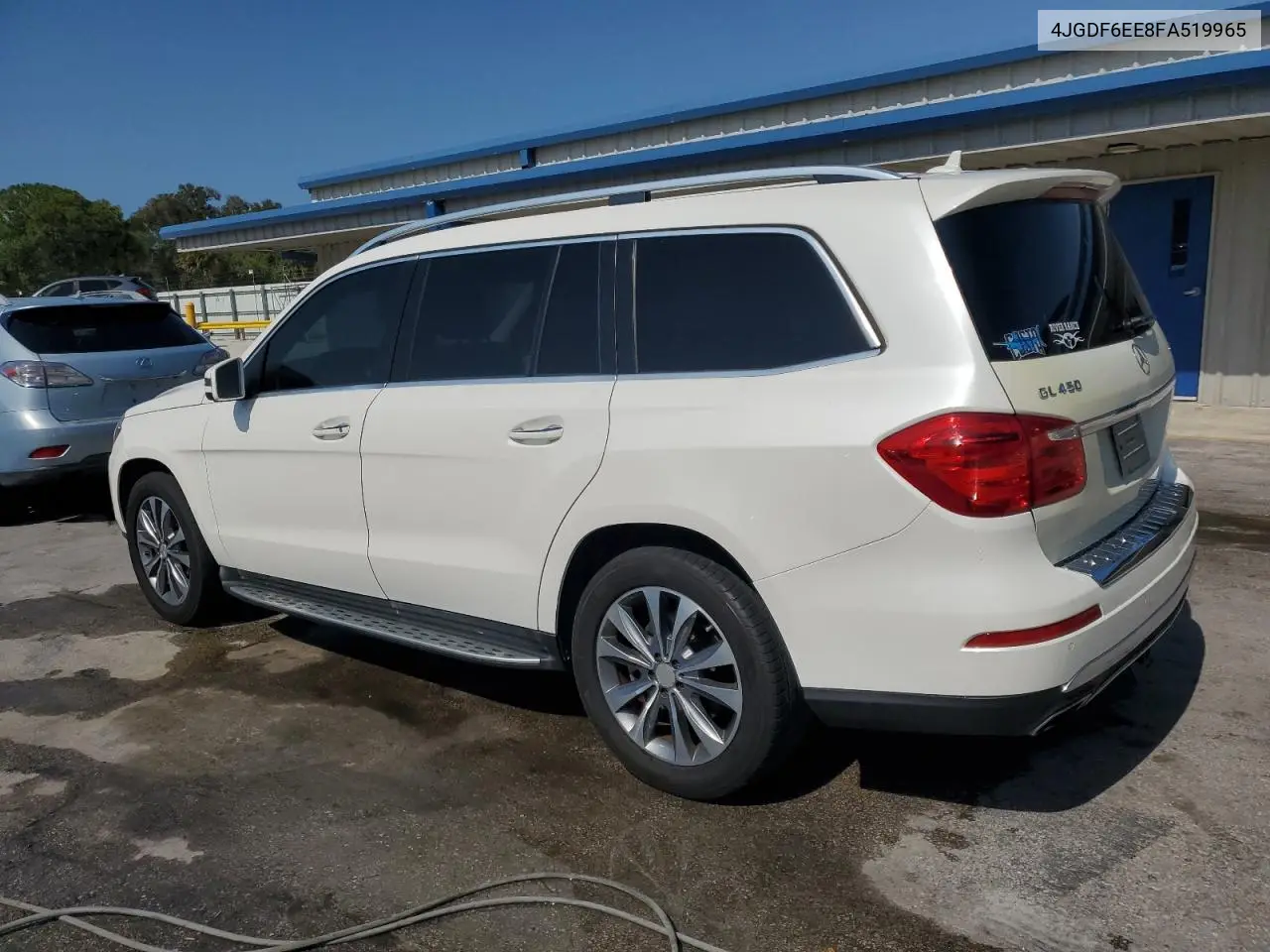 2015 Mercedes-Benz Gl 450 4Matic VIN: 4JGDF6EE8FA519965 Lot: 56483845