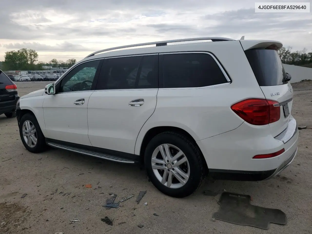2015 Mercedes-Benz Gl 450 4Matic VIN: 4JGDF6EE8FA529640 Lot: 56485755