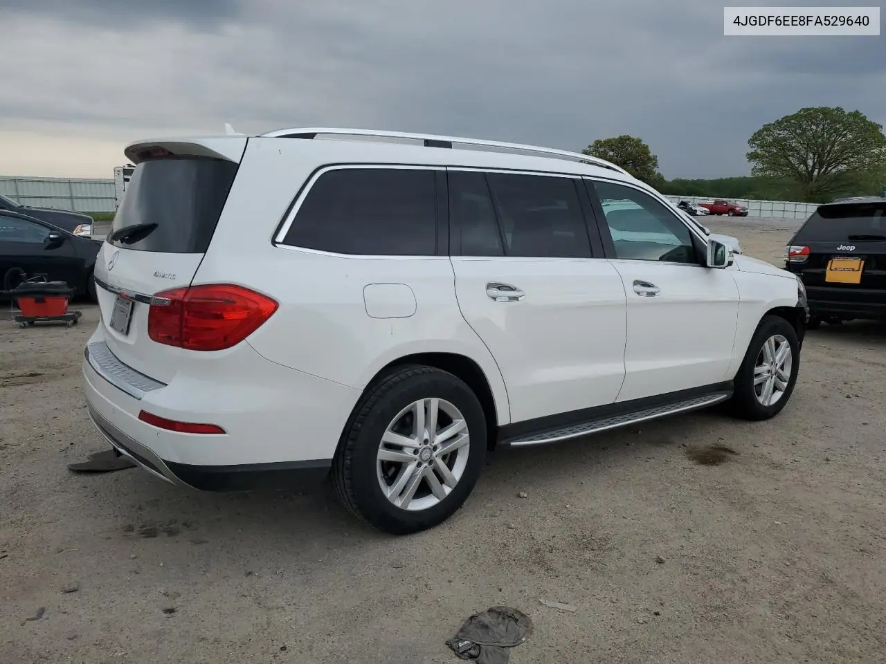 2015 Mercedes-Benz Gl 450 4Matic VIN: 4JGDF6EE8FA529640 Lot: 56485755