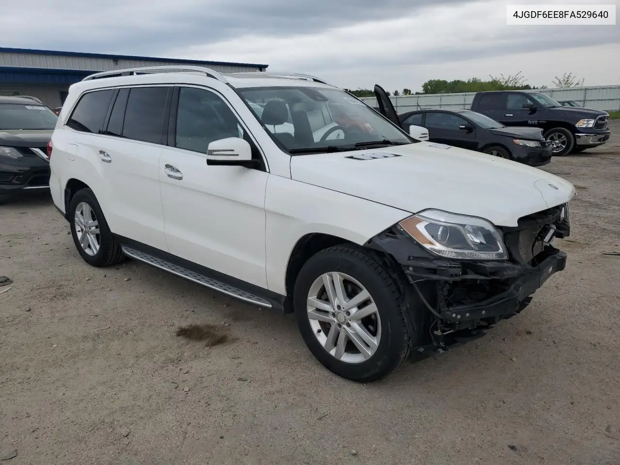 2015 Mercedes-Benz Gl 450 4Matic VIN: 4JGDF6EE8FA529640 Lot: 56485755