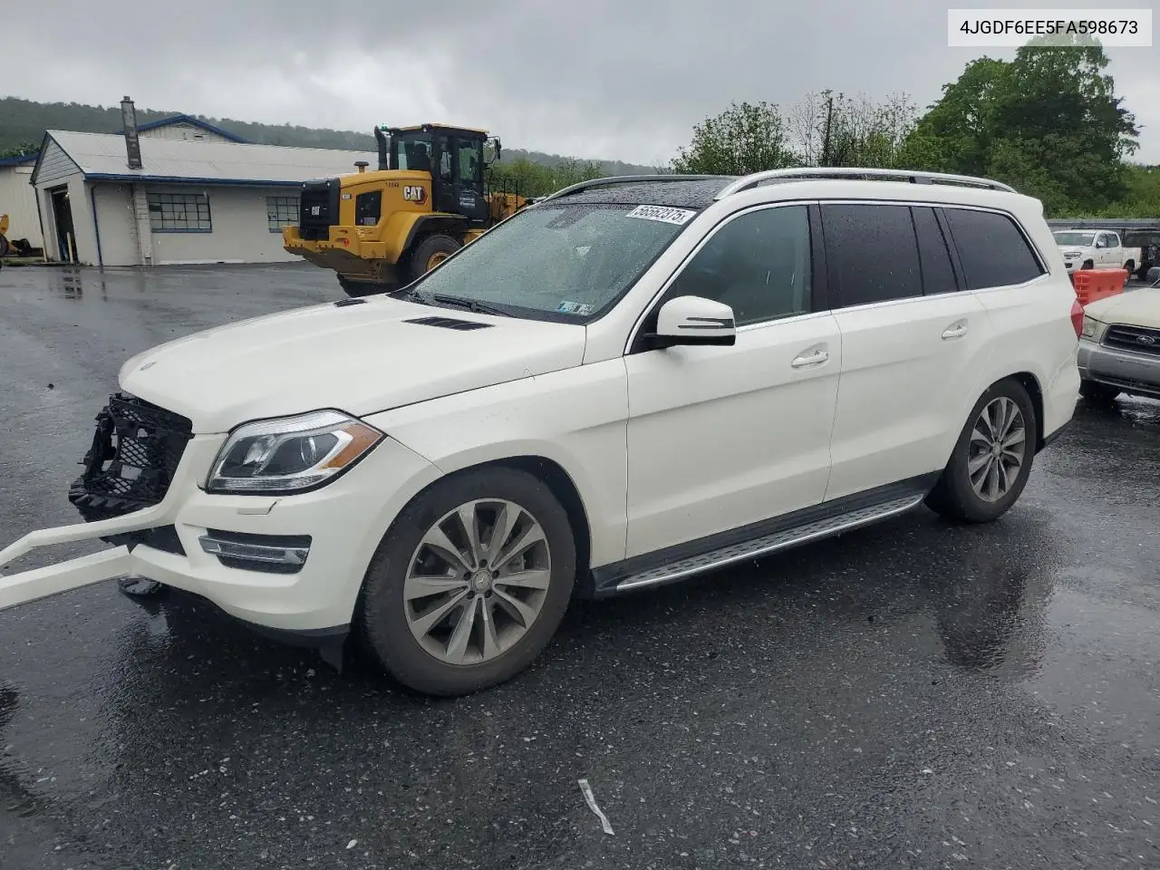 2015 Mercedes-Benz Gl 450 4Matic VIN: 4JGDF6EE5FA598673 Lot: 56562375
