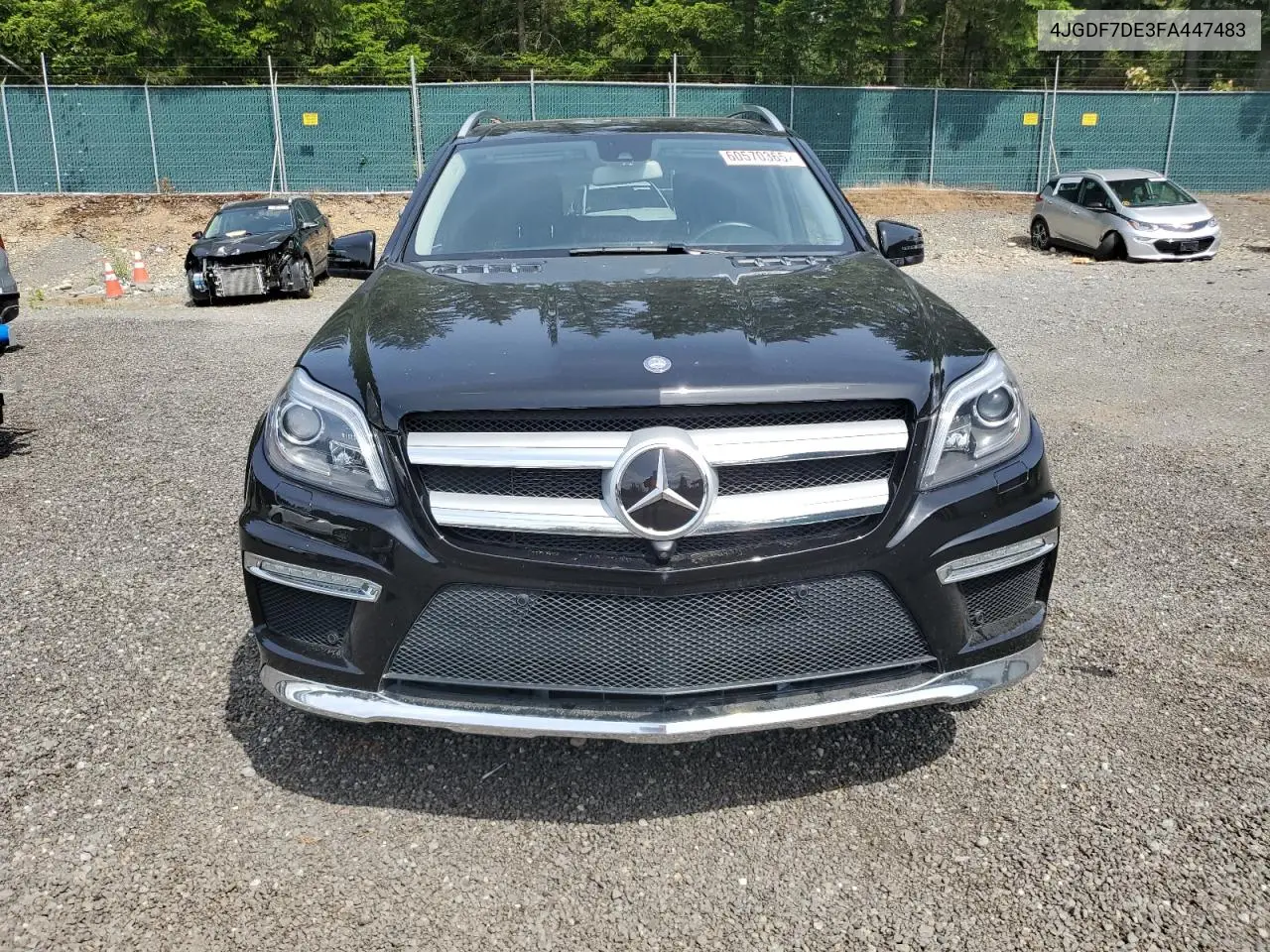 2015 Mercedes-Benz Gl 550 4Matic VIN: 4JGDF7DE3FA447483 Lot: 60570365