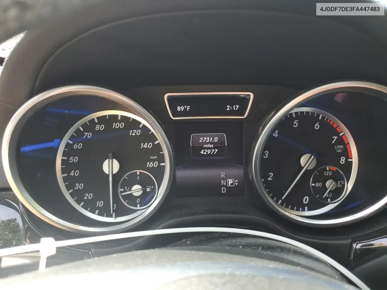 2015 Mercedes-Benz Gl 550 4Matic VIN: 4JGDF7DE3FA447483 Lot: 60570365
