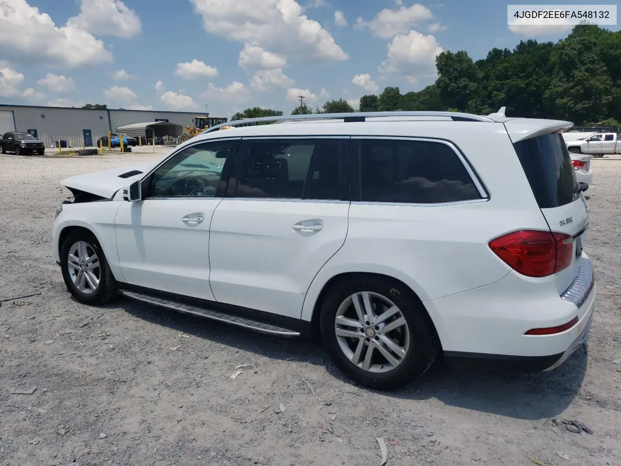 2015 Mercedes-Benz Gl 350 Bluetec VIN: 4JGDF2EE6FA548132 Lot: 61483885