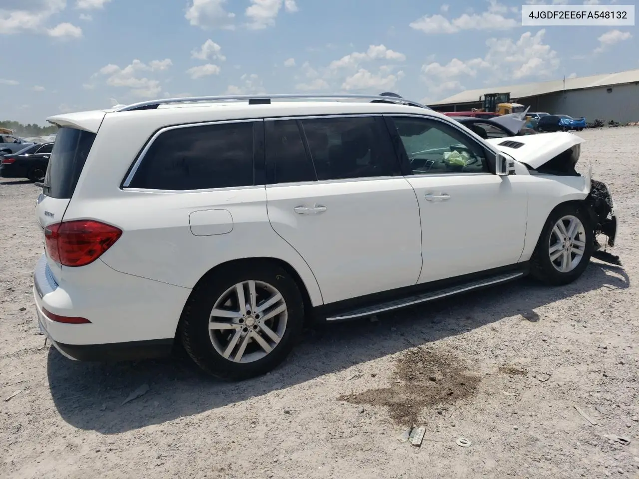 2015 Mercedes-Benz Gl 350 Bluetec VIN: 4JGDF2EE6FA548132 Lot: 61483885