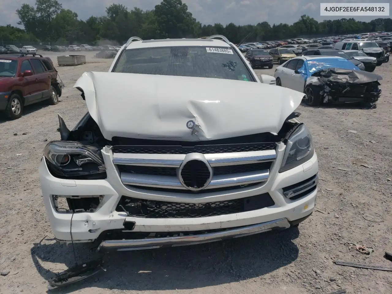 2015 Mercedes-Benz Gl 350 Bluetec VIN: 4JGDF2EE6FA548132 Lot: 61483885